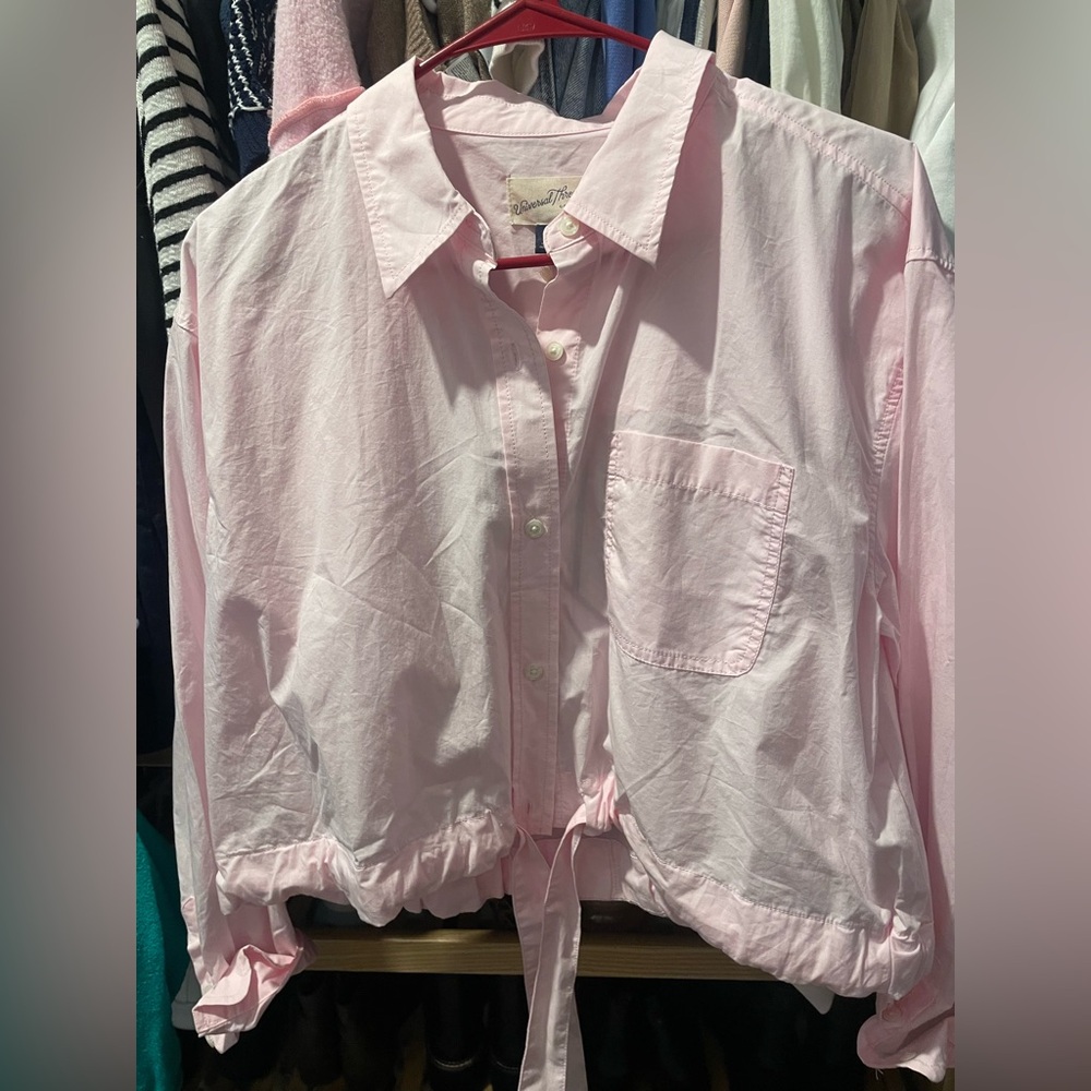 Universal Thread Pink Button Down Shirt